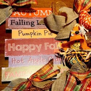 Fall Wreath, Autumn Wreaths, Fall Colors Adorn Any Front Door Wall Decor